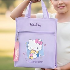 산리오 여아 키링장식 보조가방 키즈 학원가방 미술가방 초등 입학준비물 신주머니