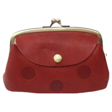 Kanmi包包 日本製 淺草手工牛皮口金錢包 短夾 零錢包 現貨快速出貨