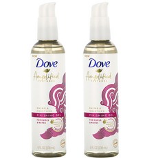 도브 앰플리파이드 텍스처 샤인 & 모이스처 피니싱 젤, 2개, 236ml