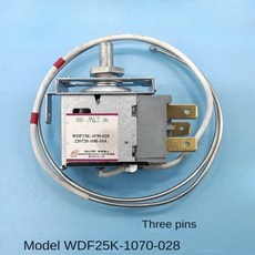 호환 냉장고 온도 컨트롤러 WDF25K-1070-028 기계식 조절 삼각대 스위치 액세서리