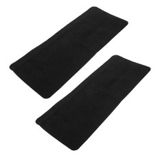 계단 바닥 매트 검정색 미끄럼 방지 카펫 트레드 실내 접착식 이동식 패드 나무 소음, 1개, 기본