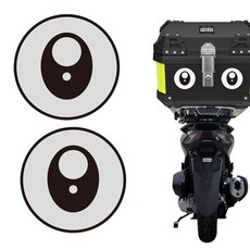 토드555 왕눈이 스티커 중17cm 2개 졸음예방 반사판