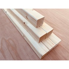 각목 구조재 38X38X1200mm 스프러스 인테리어 구조목 DIY 목재재단, 1개