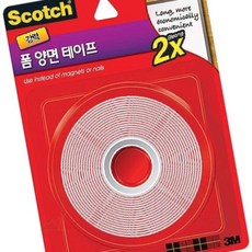 산업용양면테이프 강력 폼 양면테이프 12mm