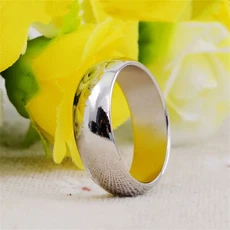 매직 트릭 마그네틱 매직 링 골드 실버 플레이트 원형 아크 마법사 PK 링 성능 18mm 19mm 20mm 21mm, 23 18mm-Silver arc