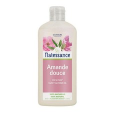 NATESSANCE 나떼쌍스 스위트 아몬드 오일, 4개, 250ml