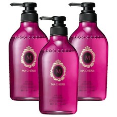 마쉐리 에어 필 샴푸, 450ml, 3개