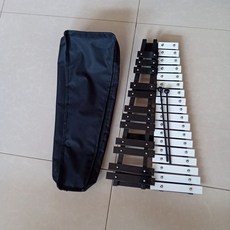 글로켄슈필 실로폰 타악기 맑은소리 음악놀이, 30 톤 흑백 건반 접힌 피아노 가방 노래 시트 노트, 1개