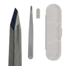 루나로즈 족집게 짧은모전용 트위저, 실버