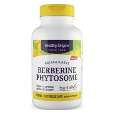 Healthy Origins 小檗鹼磷脂複合物素食膠囊, 120顆, 1罐