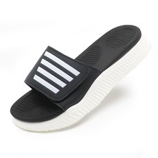 남녀공용 푹신한 이중쿠션 남성 여성 벨크로 쿠션 슬리퍼 사무실화 빅사이즈 KS014