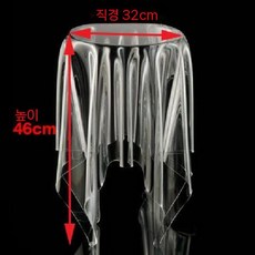 고스트테이블 마술 원형 매직 일루션 공중부양 모던 탁자 홀로그램 포커 탁자, 1. 투명(소) 32x46cm, 1개