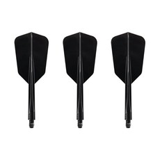 CONDOR AXE WING SLIM S 블랙 콘돌 액스 윙슬림 다트 플라이트 쇼트, 1개