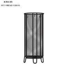 카페 대형 우산꽂이 로비 업소용 우산 회사 학원 소형, A. 검정 소형 스테인리스 물받이, 1개