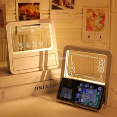 台灣出貨 手繪風格發光寫字板 創意生日禮物定製可擦塗鴉公司小禮品 發光可擦記事本 備忘錄 夜燈手寫板, 未來可期（收藏送可擦筆）,普通包裝（自用推薦）