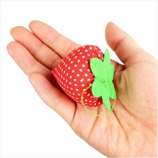 딸기 바늘 홀더 핀쿠션 바늘꽂이쿠션 바느질 수예