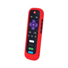 소프트 리모트 스킨 비후 프로텍터 실리콘 케이스 휴대가 용이한 텍스처 컨트롤 커버에 적합, 05 레드