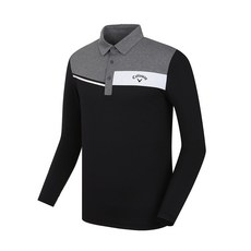 卡拉威【Callaway】企劃男款酷袖彩色立領T卹CMTYJ2758-199_G