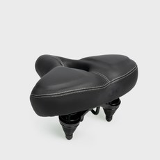 이렉스 무통증 자전거안장 탄탄폭신 울트라 젤쿠션 안장, 1개, 블랙