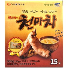 성환배꽃마을 콘플레이크 천마차, 20g, 15개입, 1박스