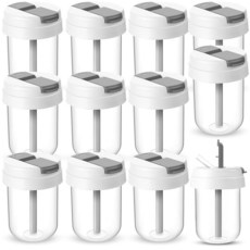 [ 1249177 ] 올가 12팩 아동용 물병 벌크 빨대 포함 283.5g(10온스) 교사용 학생 연말 선물 재사용 가능 누출 방지 휴대용 플라스틱 스포츠 여름 음료수 병, [ 1249177 ] 올가 12팩 아동용 물병 벌크 빨