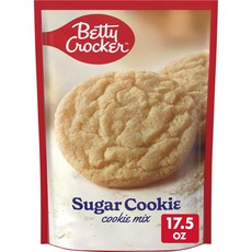 베티 크로커 슈가 쿠키 쿠키 베이킹 믹스 17.5온스, 1개