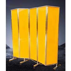 용접 보호막 접이식 화재 방염 난연성 캐노피 방지 튐, 1개, 레드 1.0mm 맞춤