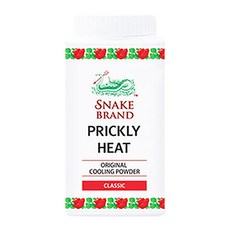 泰國 SNAKE BRAND 蛇牌 爽身粉 紅色玫瑰, 50g, 3個