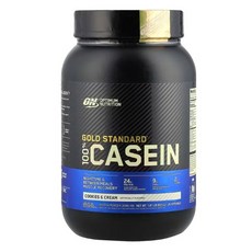 옵티멈뉴트리션 골드 스탠다드 카제인 쿠키 & 크림, 1개, 825g