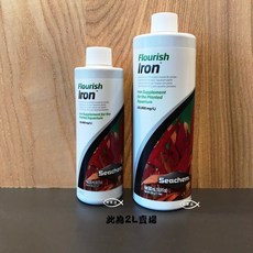 Seachem 西肯 高濃度鐵質 2L 添加劑 紅色水草 營養補充 葡萄糖酸鐵, 1個