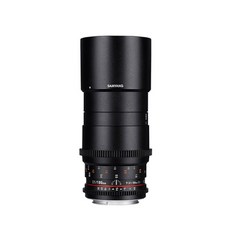 (삼양옵틱스) 삼양 VDSLR 100mm T3.1 MACRO 매크로 망원렌즈 카메라 영상렌즈, 니콘