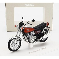 노레브 1/18 가와사키 Z9001973 브라운/오렌지 오토바이 모터사이클 NOREV KAWASAKI