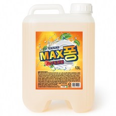 맥스퐁 주방세제 저자극 업소용 대용량, 1개, 13L