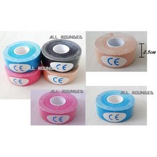 1吋肌貼10卷運動防護透氣舒適款, 1個