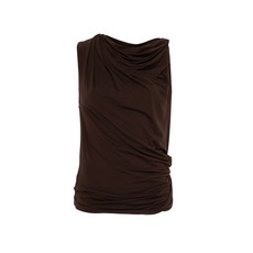 엔타이어스튜디오 드레이프 민소매 탑