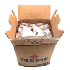 BIB 오뚜기 2배 양조식초 18L (비닐포장), 1개