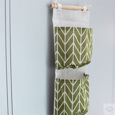 3단 월포켓 린넨 벽걸이 소품 수납함 소품보관함