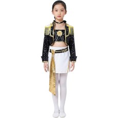 兒童米拉黑金角色扮演服, 米拉黑140cm, 1個