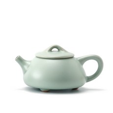 汝窯 西施壺 茶壺 功夫茶具, 1個, 汝窯石瓢壺【210ML】,201mL(含)-300mL(含)