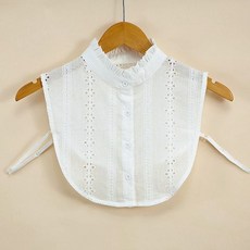 플 차이나 페이크 카라 이너셔츠 넥케이프 넥카라 hay+088nr