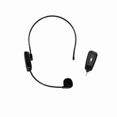 【IFIVE】頭戴式2.4G無線麥克風(if-GM300) 自動對頻 真超長續航20小時 附贈轉接線 專業教學使用！, 黑, GM300