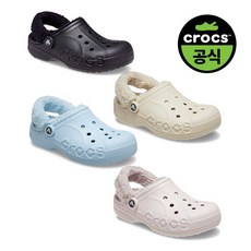 크록스 성인 BAYA LINED FUZZ STRAP CLOG 4종 택1(25FUCL206633)