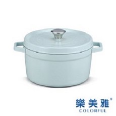 樂美雅 Pot Set, COLORFUL, 1個, 處鐵鍋