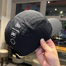 透氣棒球帽 騎行帽 速乾短簷五片帽 運動跑步鴨舌帽, 军绿短檐/网眼透气,M55-59cm可調節, 1個