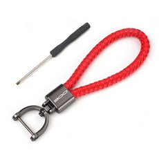 카와사키 오토바이 키 쉘 케이스 커버 체인 키링, 1개, 1. Key Chain-Red-900