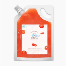 느루 토마토주스 과육100% 아이스박스+드라이아이스포함, 3개, 1kg