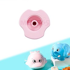 미니코끼리 네블라이저 흡입구커버 어댑터 소모품 부품 미니돌핀 미니하마 아답터, 연결 어댑터(핑크), 1개