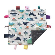 ECLATIS 여아용 핑크 베이비 태기 담요 - 귀여운 터기 부드러운 플러시 보안 이불 샤워 서프라이즈 293159, 회색