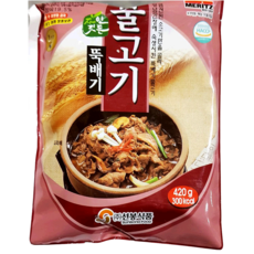 선봉 뚝배기불고기, 8개, 420g