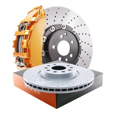 BMW 520d 523i 528i 타공 디스크 F10 10-17년 앞뒤선택 KA737, 1개, 뒤 일반 1장